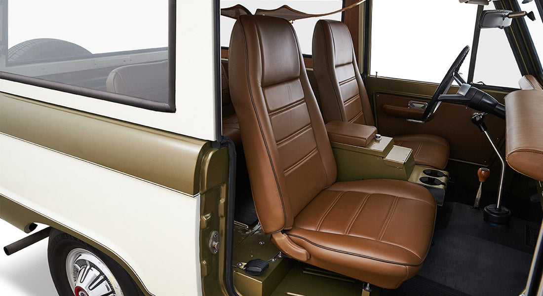 Classic Ford Bronco interior