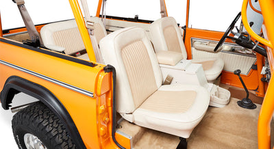 Classic Ford Bronco interior