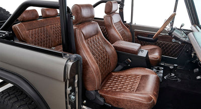 Classic Ford Bronco interior