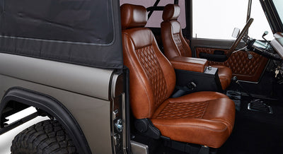 Classic Ford Bronco interior