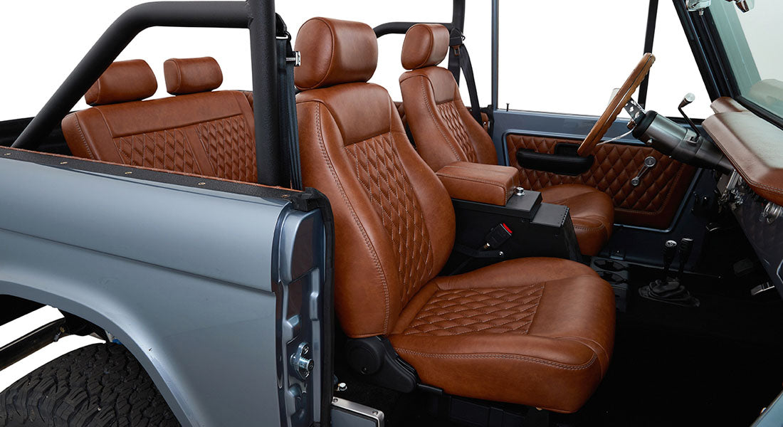 Classic Ford Bronco interior