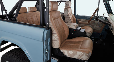 Classic Ford Bronco interior