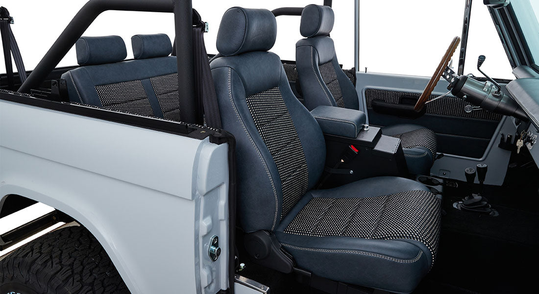 Classic Ford Bronco interior