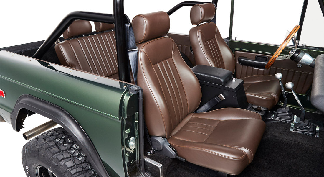 Classic Ford Bronco interior