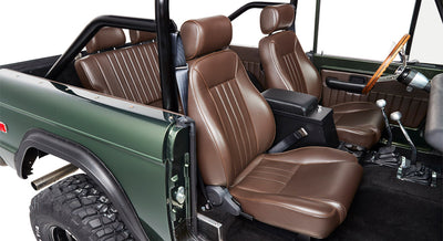 Classic Ford Bronco interior