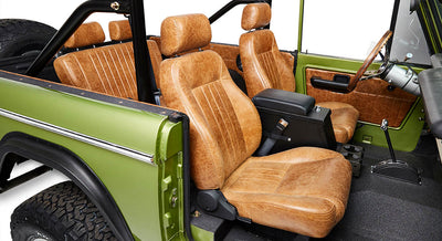 Classic Ford Bronco interior