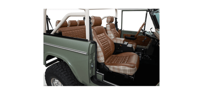 Classic Ford Bronco interior