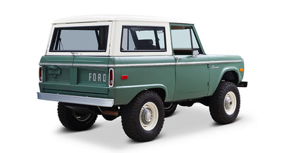 Classic Ford Bronco rear passenger-side view