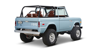 Classic Ford Bronco rear passenger-side view