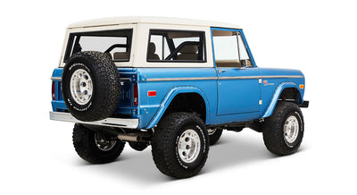 Classic Ford Bronco rear passenger-side view