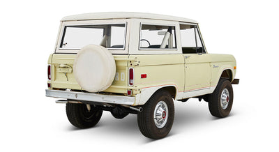 Classic Ford Bronco rear passenger-side view