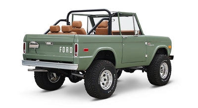 Classic Ford Bronco rear passenger-side view