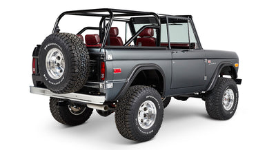 Classic Ford Bronco rear passenger-side view