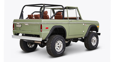 Classic Ford Bronco rear passenger-side view