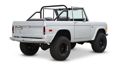 Classic Ford Bronco rear passenger-side view