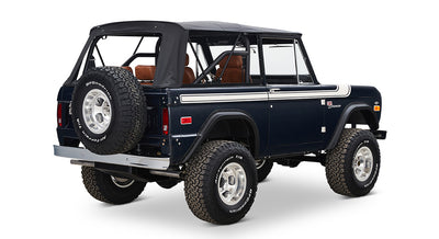Classic Ford Bronco rear passenger-side view