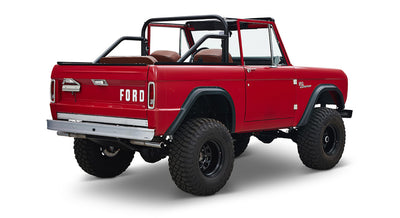 Classic Ford Bronco rear passenger-side view