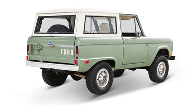 Classic Ford Bronco rear passenger-side view