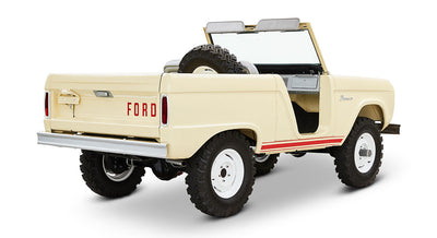 Classic Ford Bronco rear passenger-side view