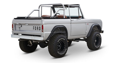 Classic Ford Bronco rear passenger-side view