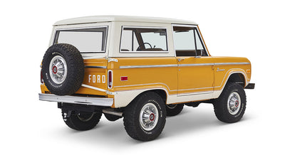 Classic Ford Bronco rear passenger-side view