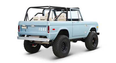 Classic Ford Bronco rear passenger-side view