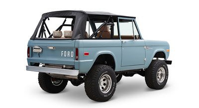 Classic Ford Bronco rear passenger-side view