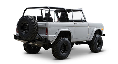 Classic Ford Bronco rear passenger-side view