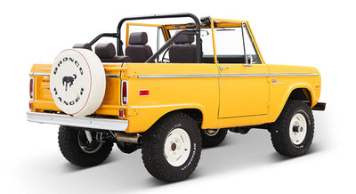 Classic Ford Bronco rear passenger-side view