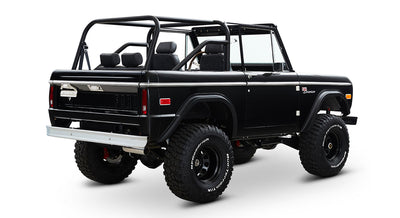 Classic Ford Bronco rear passenger-side view