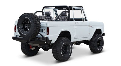 Classic Ford Bronco rear passenger-side view