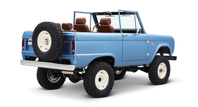 Classic Ford Bronco rear passenger-side view