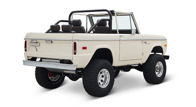 Classic Ford Bronco rear passenger-side view