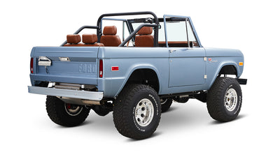 Classic Ford Bronco rear passenger-side view