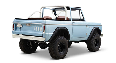 Classic Ford Bronco rear passenger-side view