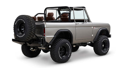 Classic Ford Bronco rear passenger-side view