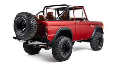 Classic Ford Bronco rear passenger-side view