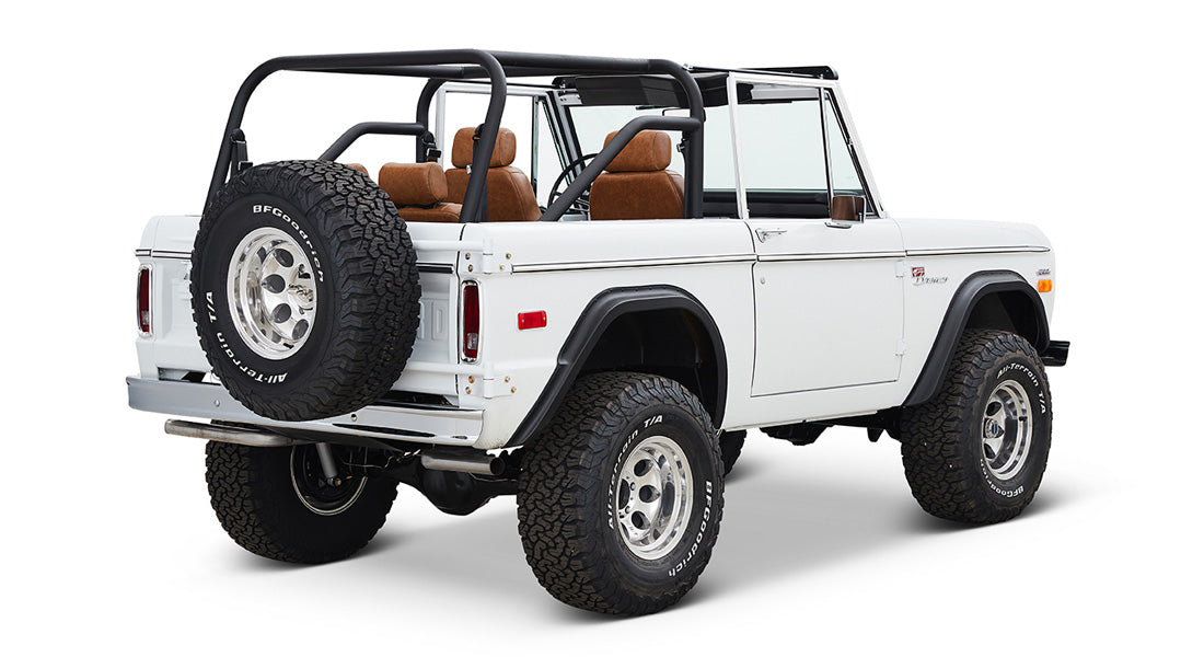 Classic Ford Bronco rear passenger-side view