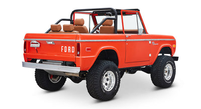 Classic Ford Bronco rear passenger-side view