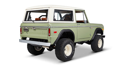 Classic Ford Bronco rear passenger-side view