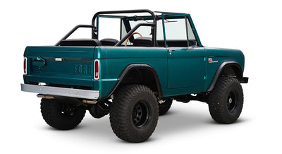 Classic Ford Bronco rear passenger-side view