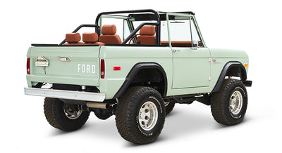 Classic Ford Bronco rear passenger-side view
