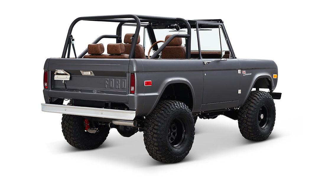 Classic Ford Bronco rear passenger-side view