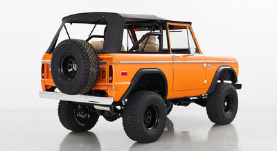 Classic Ford Bronco rear passenger-side view