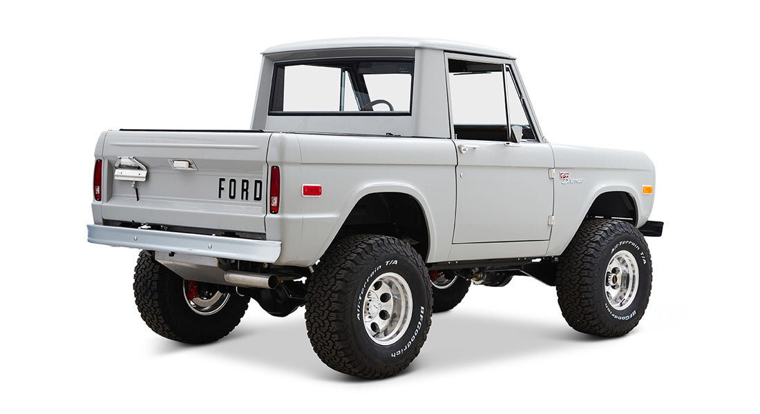 Ford Bronco 1967 Gray Coyote Series Half Cab