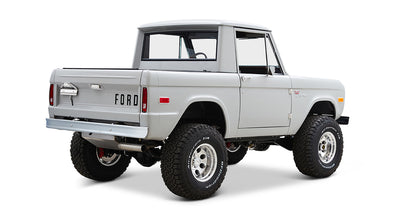 Ford Bronco 1967 Gray Coyote Series Half Cab