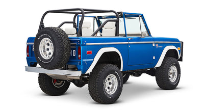 Classic Ford Bronco rear passenger-side view