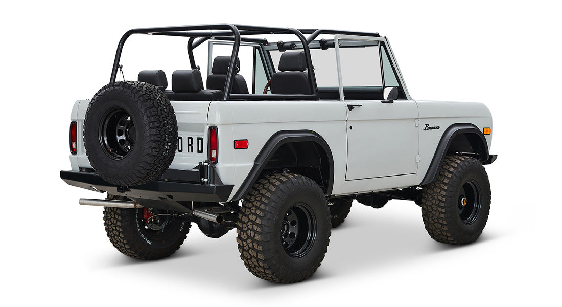 Classic Ford Bronco rear passenger-side view