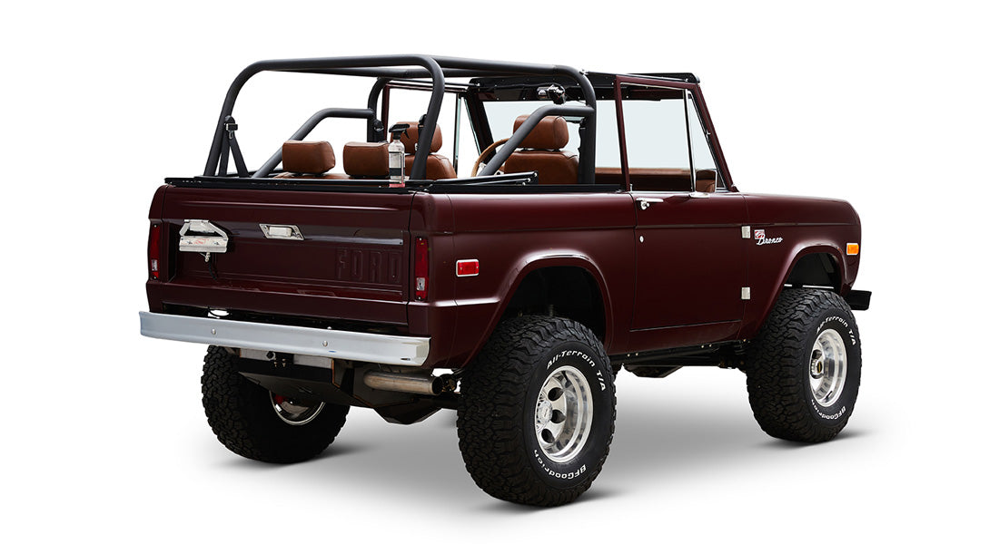 Classic Ford Bronco rear passenger-side view