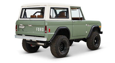Classic Ford Bronco rear passenger-side view